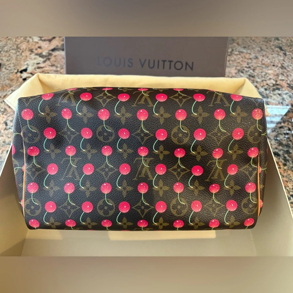 Louis Vuitton Monogram Cerises Speedy 25 - Picture 8 of 15